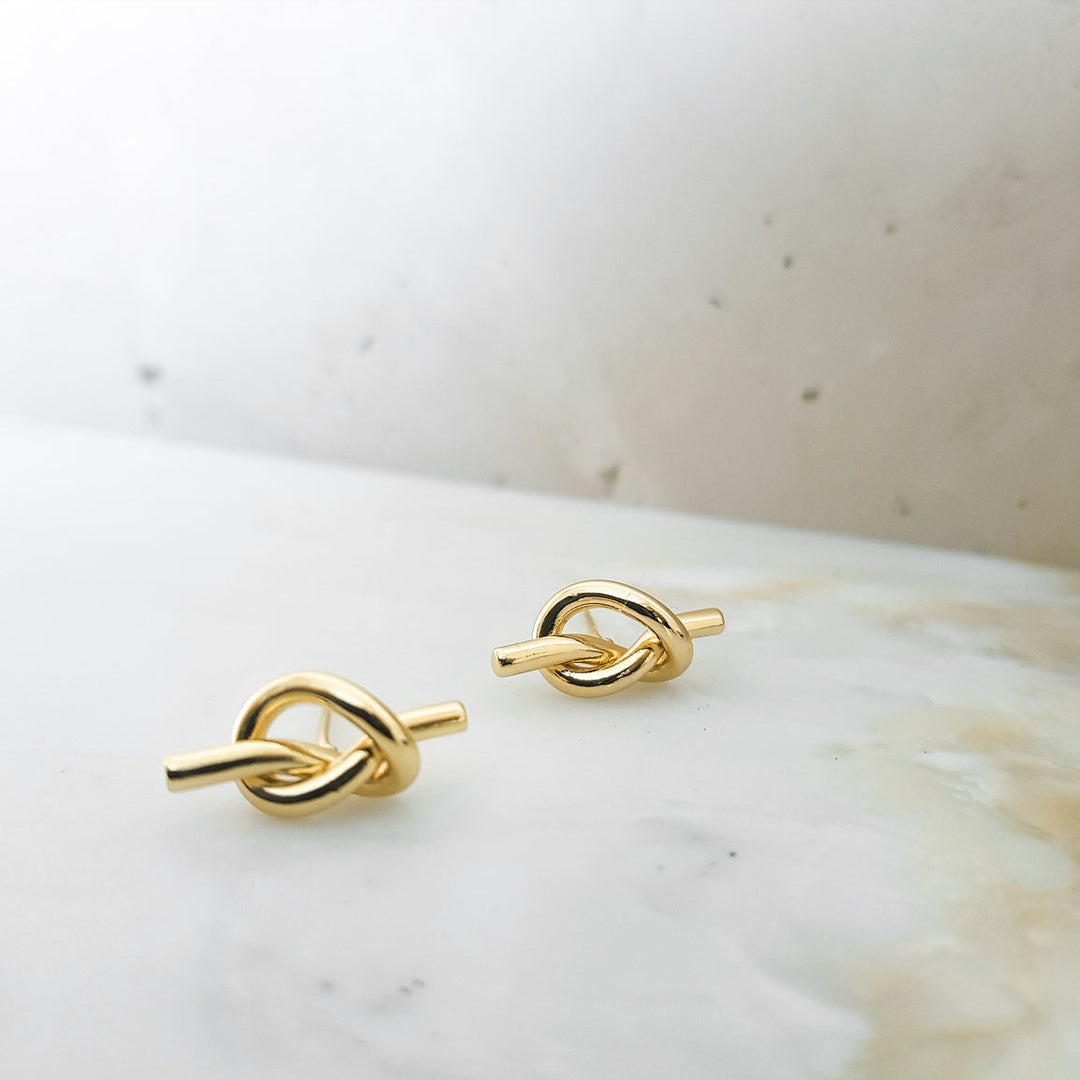 Stud Gold Earrings