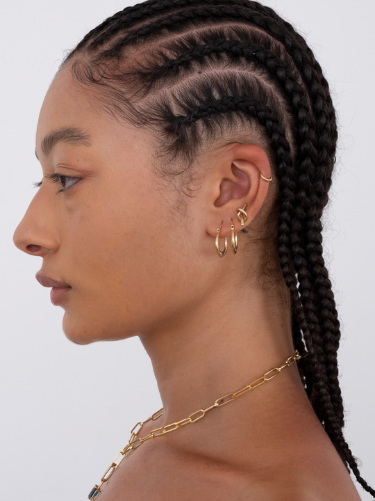 Stud Gold Earrings